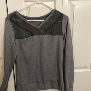 Lululemon grey running top